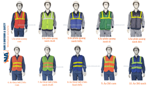Đồng phục áo phản quang công nhân