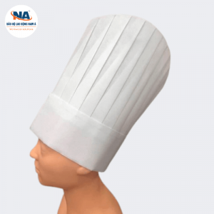 Mũ đầu bếp bằng giấy không dệt
