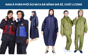 Nam Á phân phối áo mưa Đà Nẵng giá rẻ