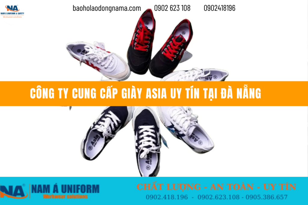 Top 5 công ty cung cấp giày Asia cho công nhân công trường