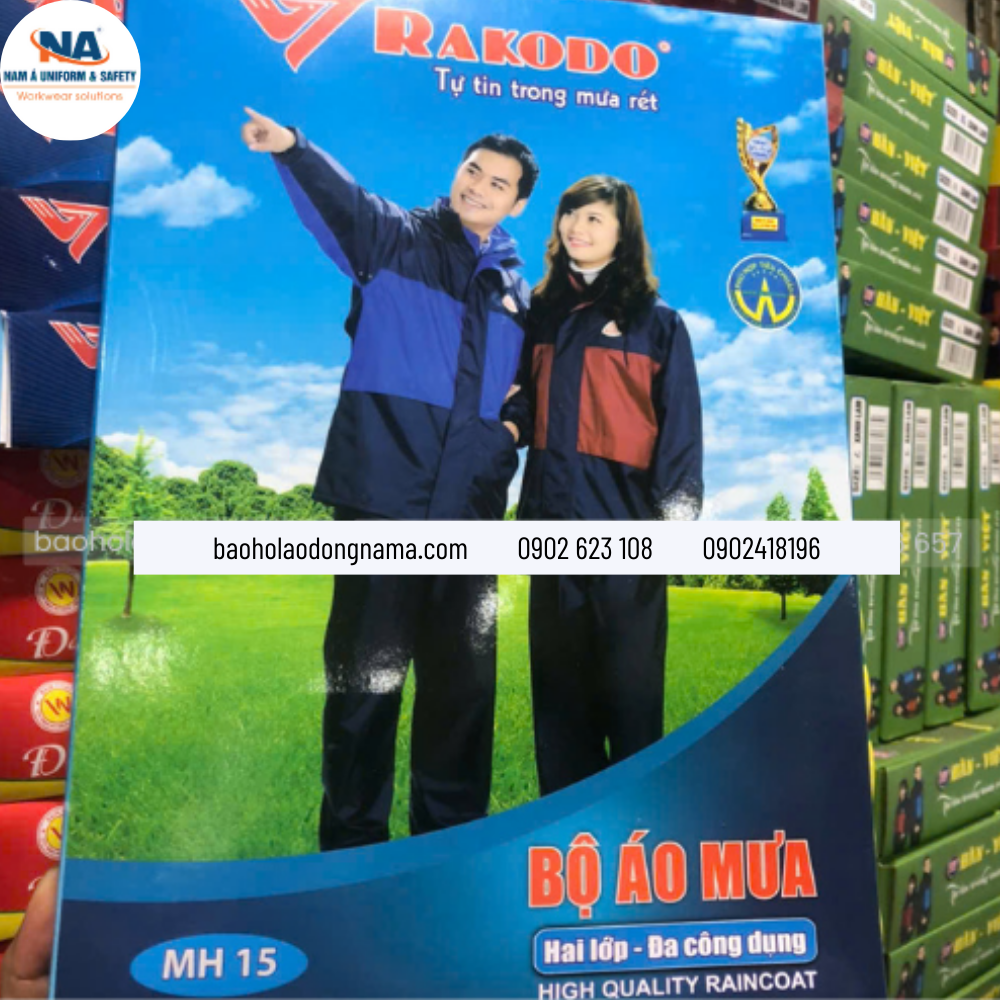 Áo mưa bộ 2 Lớp Rakodo MH15 5 ao mua bo 2 lop rakodo mh15 3.jpg