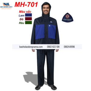 Áo mưa bộ 2 Lớp Vĩnh Thịnh MH701