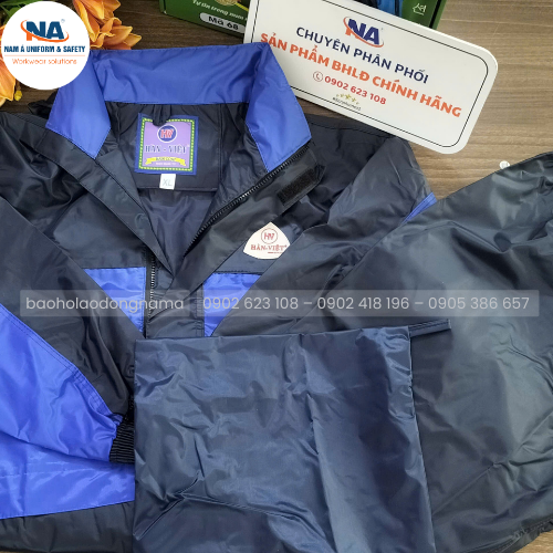 Áo mưa bộ Hàn Việt 68 - 2 lớp cao cấp 4 ao mua bo han viet 68 2 lop cao cap 1