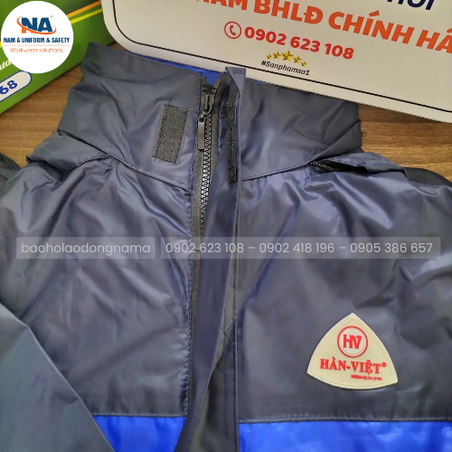 Áo mưa bộ Hàn Việt 68 - 2 lớp cao cấp 5 ao mua bo han viet 68 2 lop cao cap 3