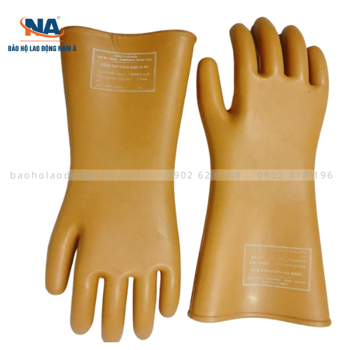 Găng tay cao su cách điện hạ áp Vicadi