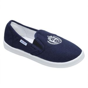 Giày vải ASIA xanh không dây M006 cho Nam