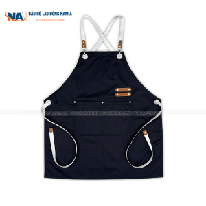 Tạp dề dài dây xám HN bạch tuộc (mã mới)