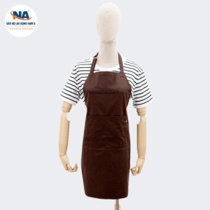 Tạp dề yếm trơn Nam Á