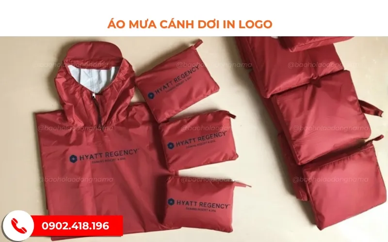Áo mưa in logo theo yêu cầu giá rẻ tại Đà Nẵng