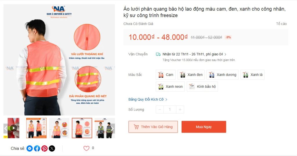 dia chi mua ao luoi phan quang tai da nang 3