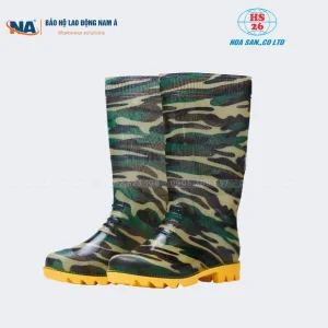 Ủng rằn ri đế vàng nam U05 HS26